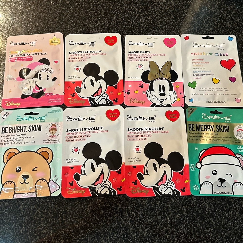8 the Crème Shop Facial Masks
